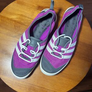 Adidas Women's Climacool  Outdoor Boat Sleek Water Shoes Lace Up Fuchsia Sz 7.5